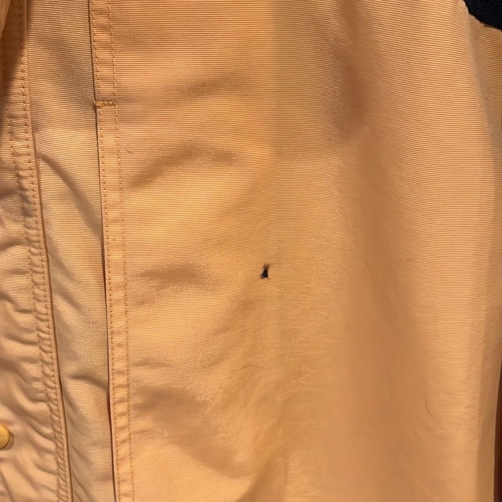 Carhartt Parka Coat Yellow and Black Heavy Cotton Mesh Lined Workwear - Picture 6 of 11